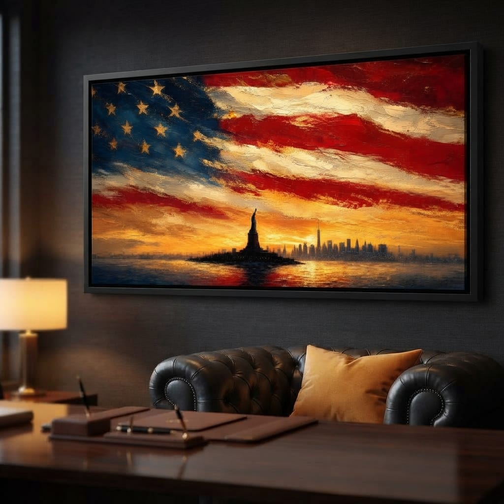 Legacy of the Golden Harbor Canvas Wall Art