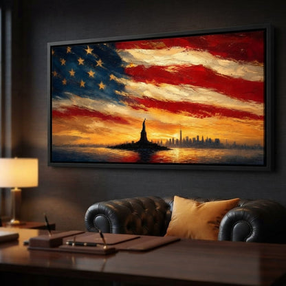 Legacy of the Golden Harbor Canvas Wall Art