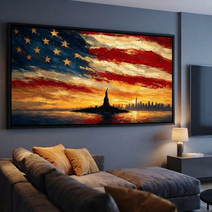 Legacy of the Golden Harbor Canvas Wall Art