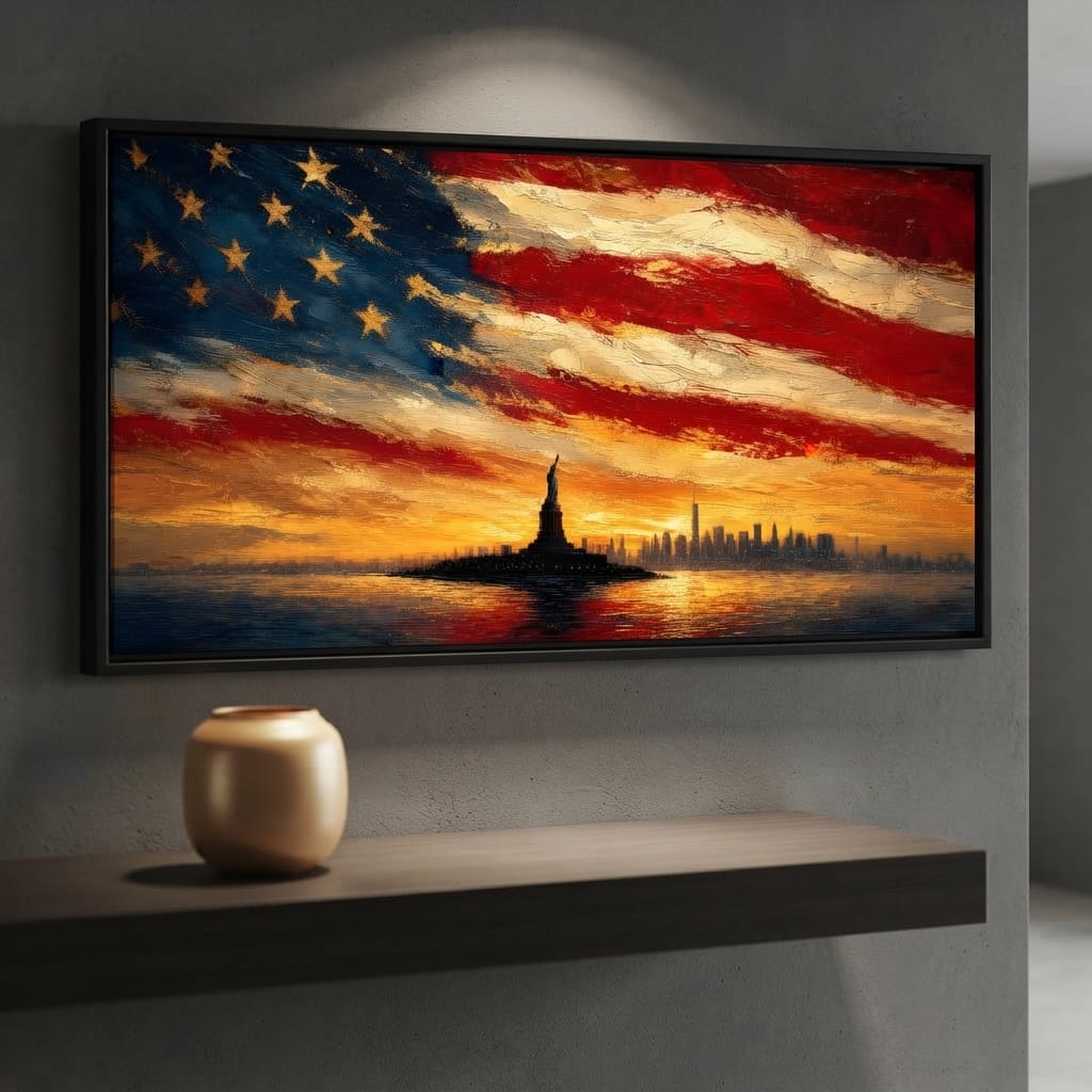 Legacy of the Golden Harbor Canvas Wall Art