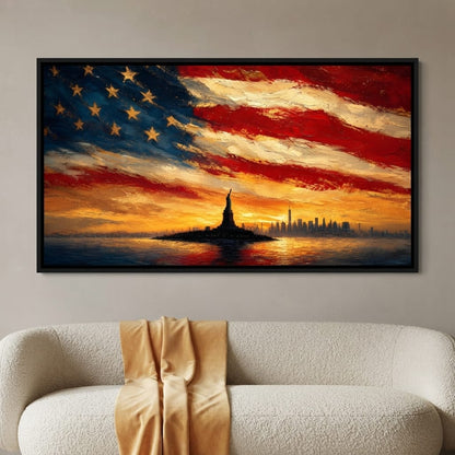 Legacy of the Golden Harbor Canvas Wall Art