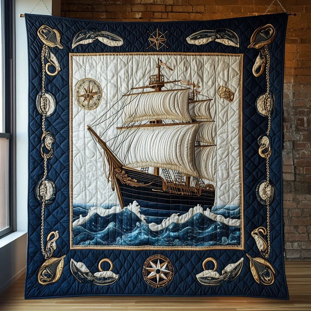 Legacy Of Trade Quilt Blanket