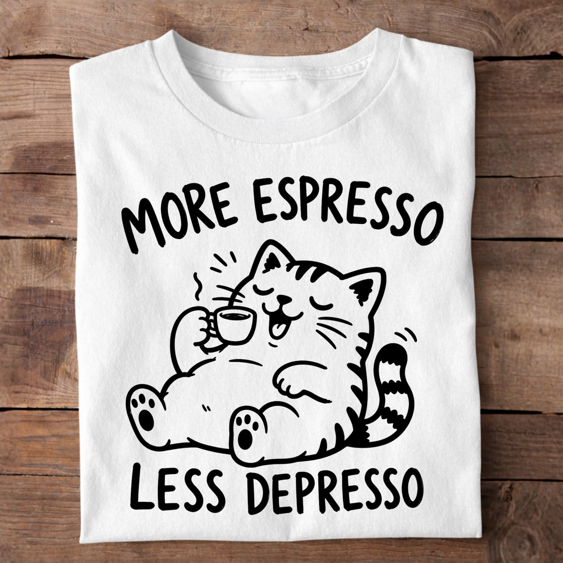 More Espresso Basic Shirt Unisex