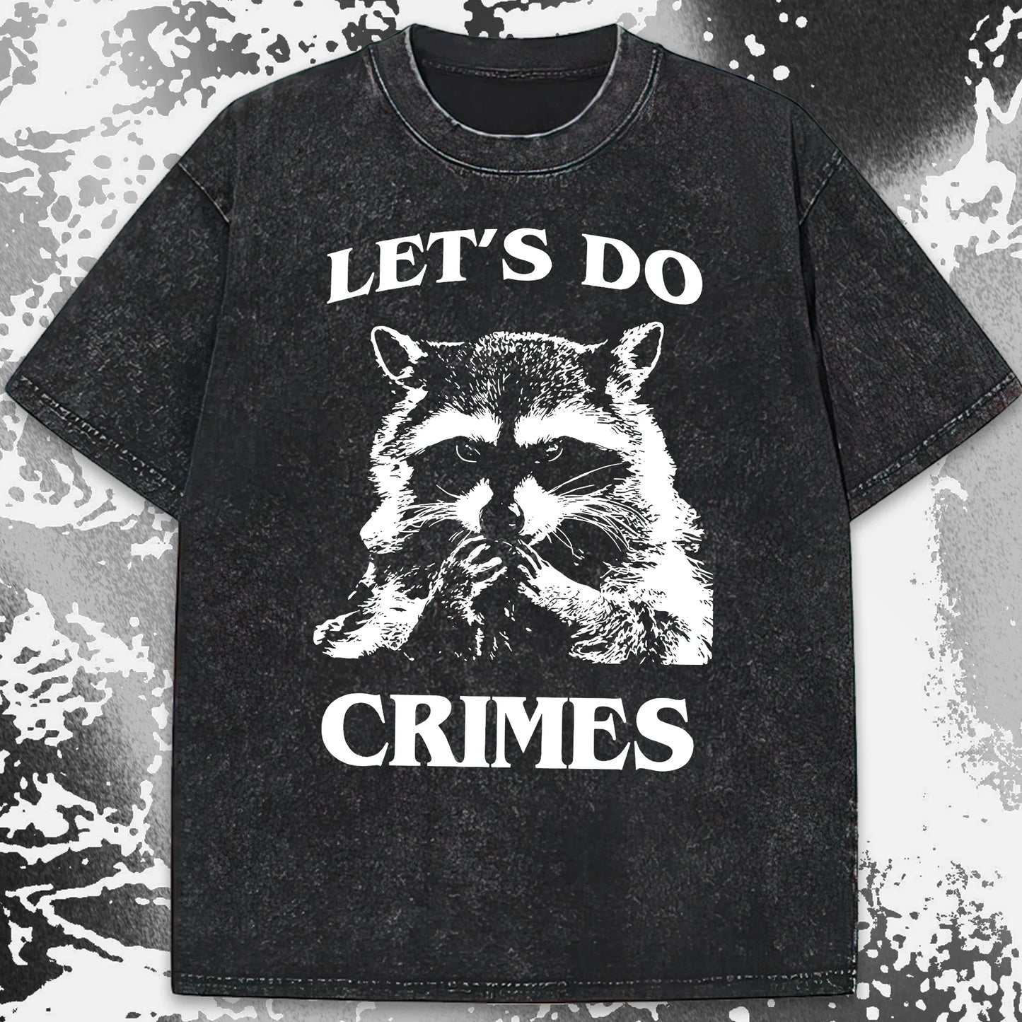 Let's Do Crimes Raccoon Shirt – Mischief Meme Tee, funny meme tee gift (view 19)