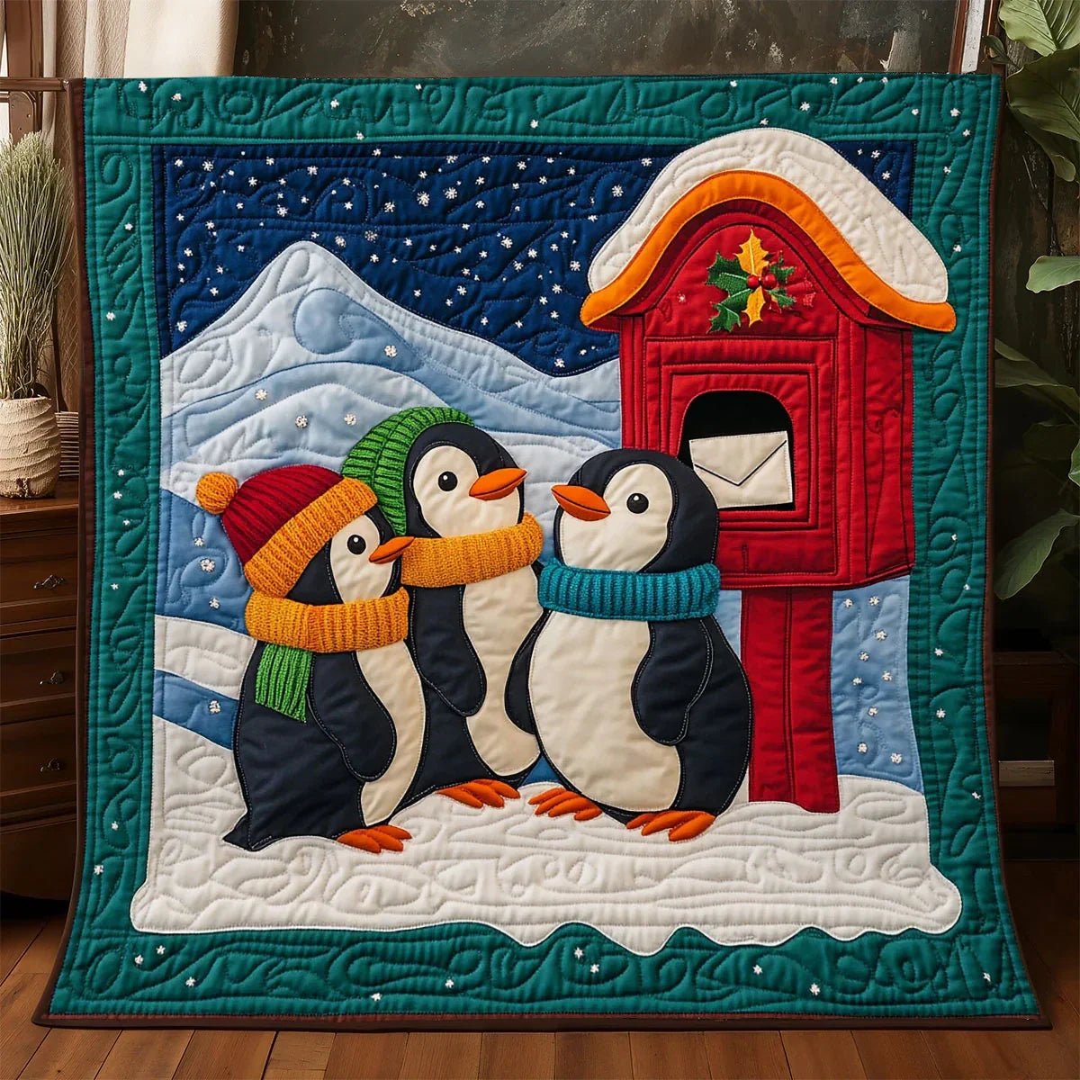 Letter To Santa Quilt Blanket