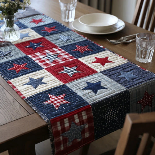 Liberty Blossoms Quilted Table Runner