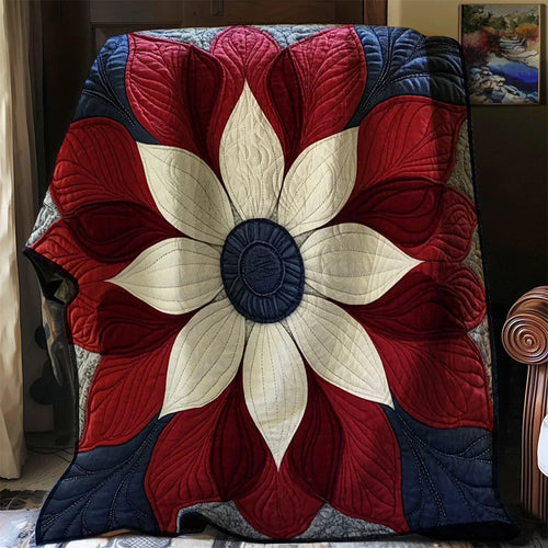 Liberty Flower Quilt Blanket