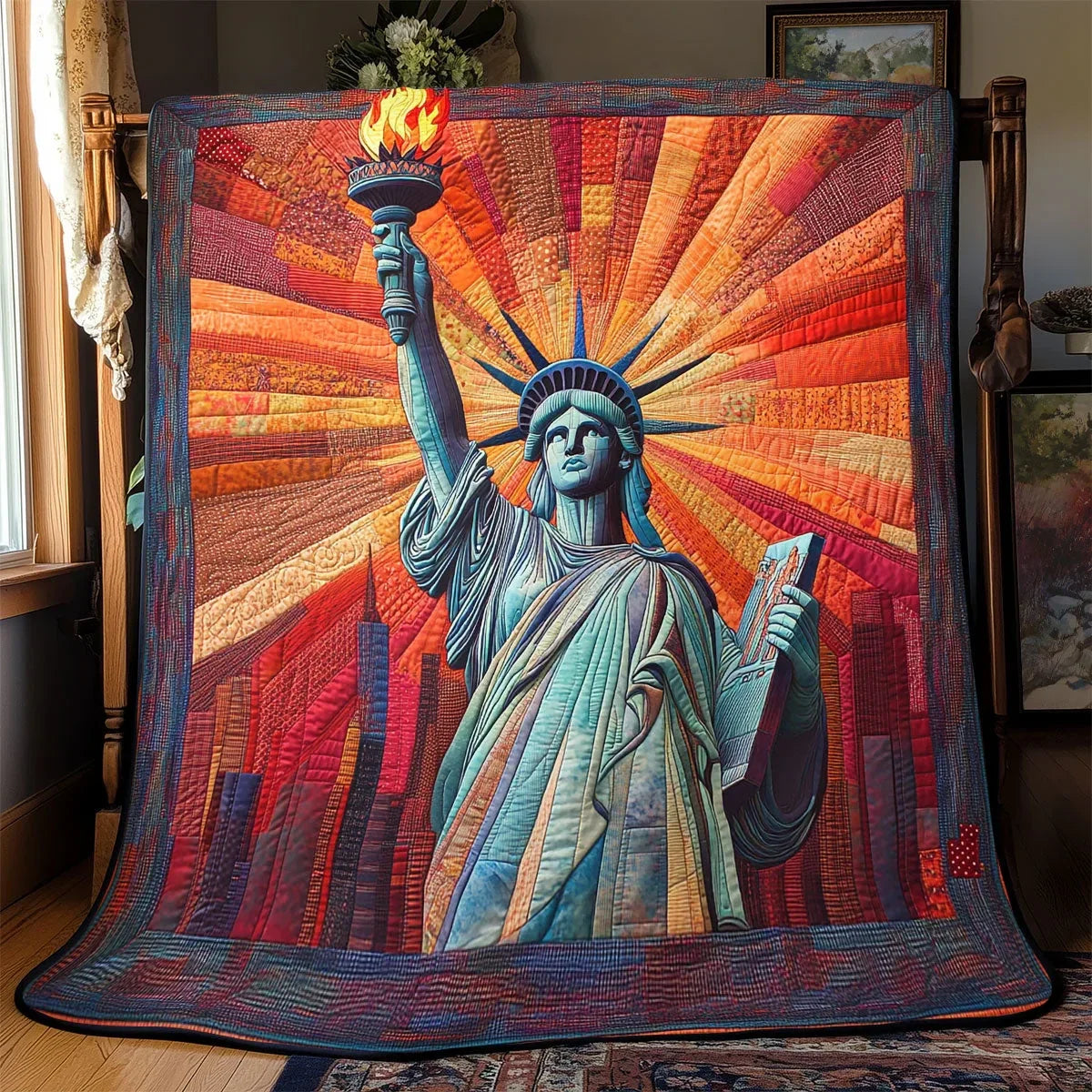 Liberty Heat Quilt Blanket