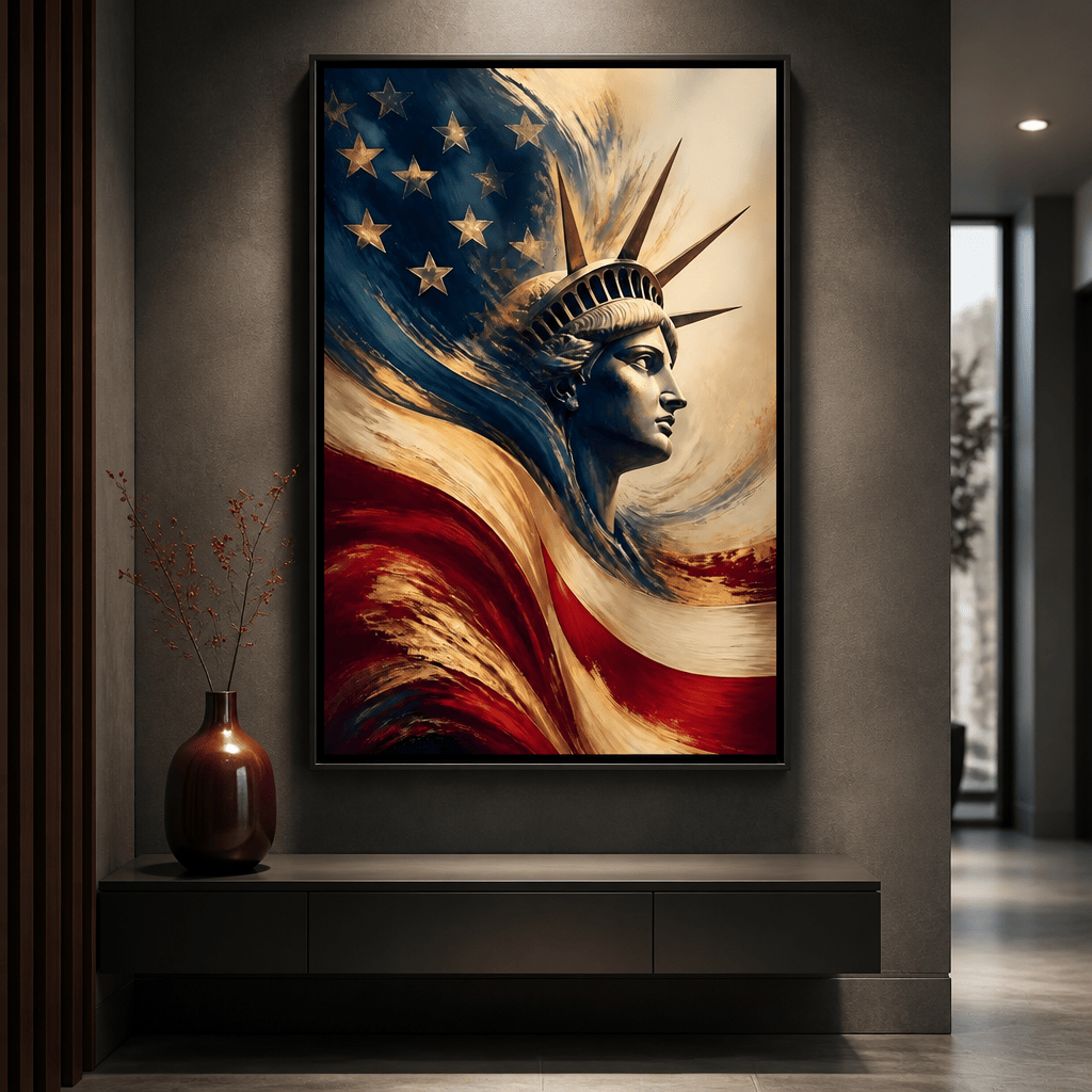 Liberty Rising Canvas Wall Art