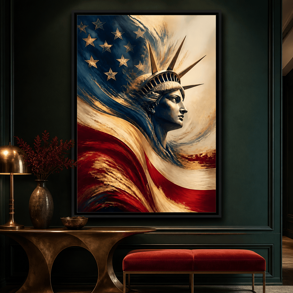 Liberty Rising Canvas Wall Art
