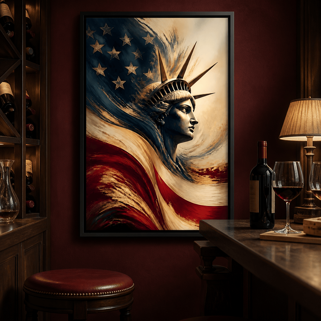 Liberty Rising Canvas Wall Art
