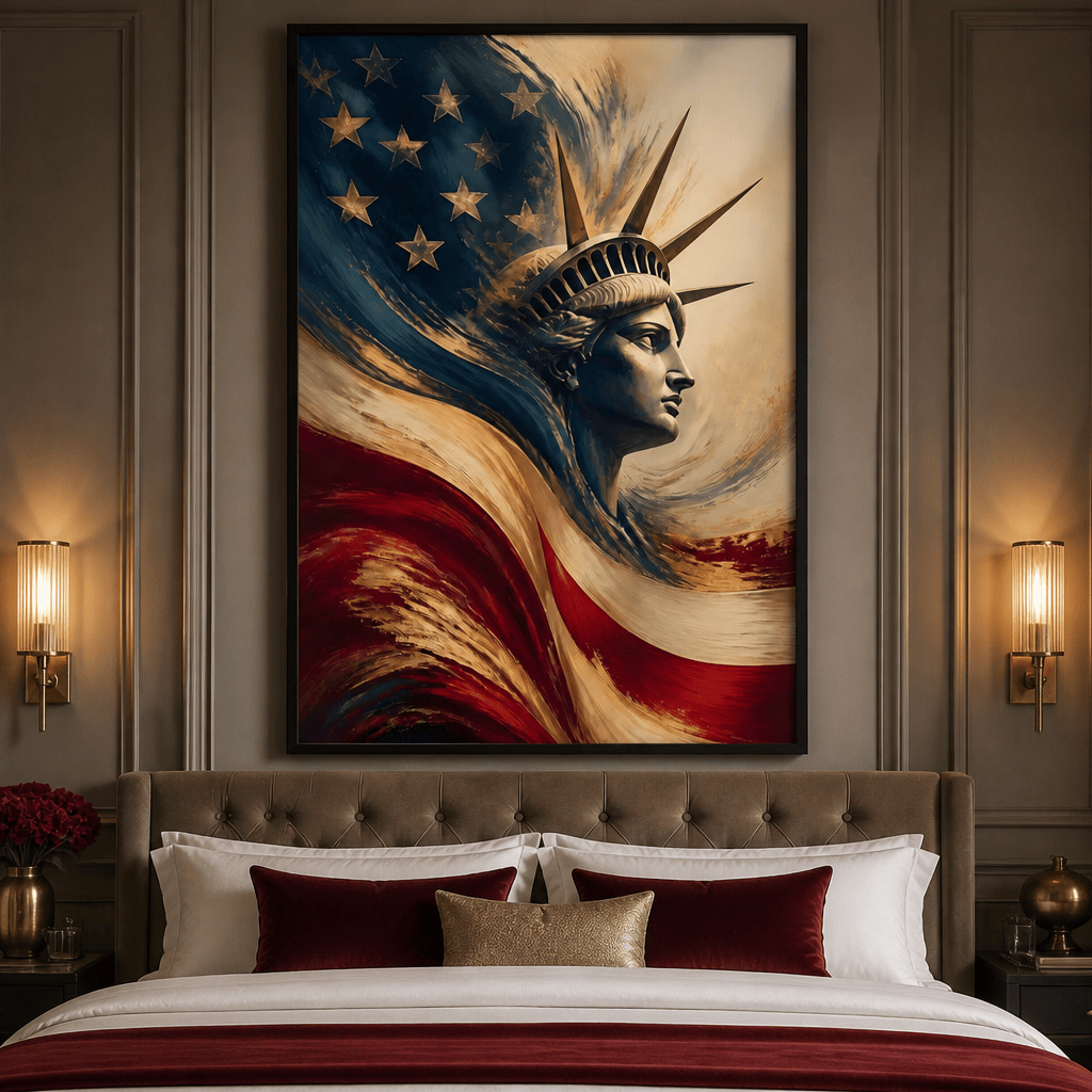 Liberty Rising Canvas Wall Art