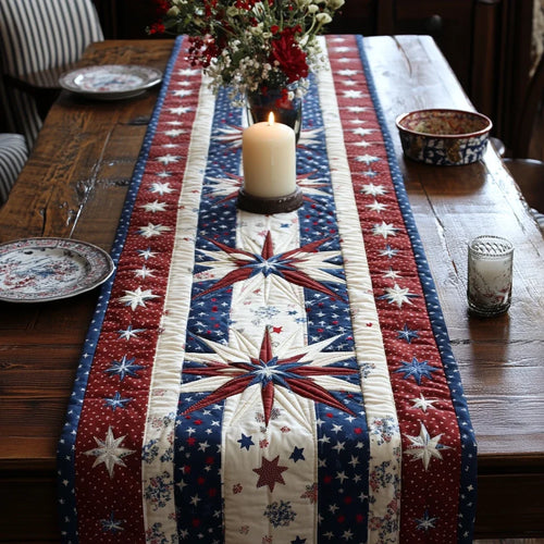 Liberty Stitch Quilted Table Runner