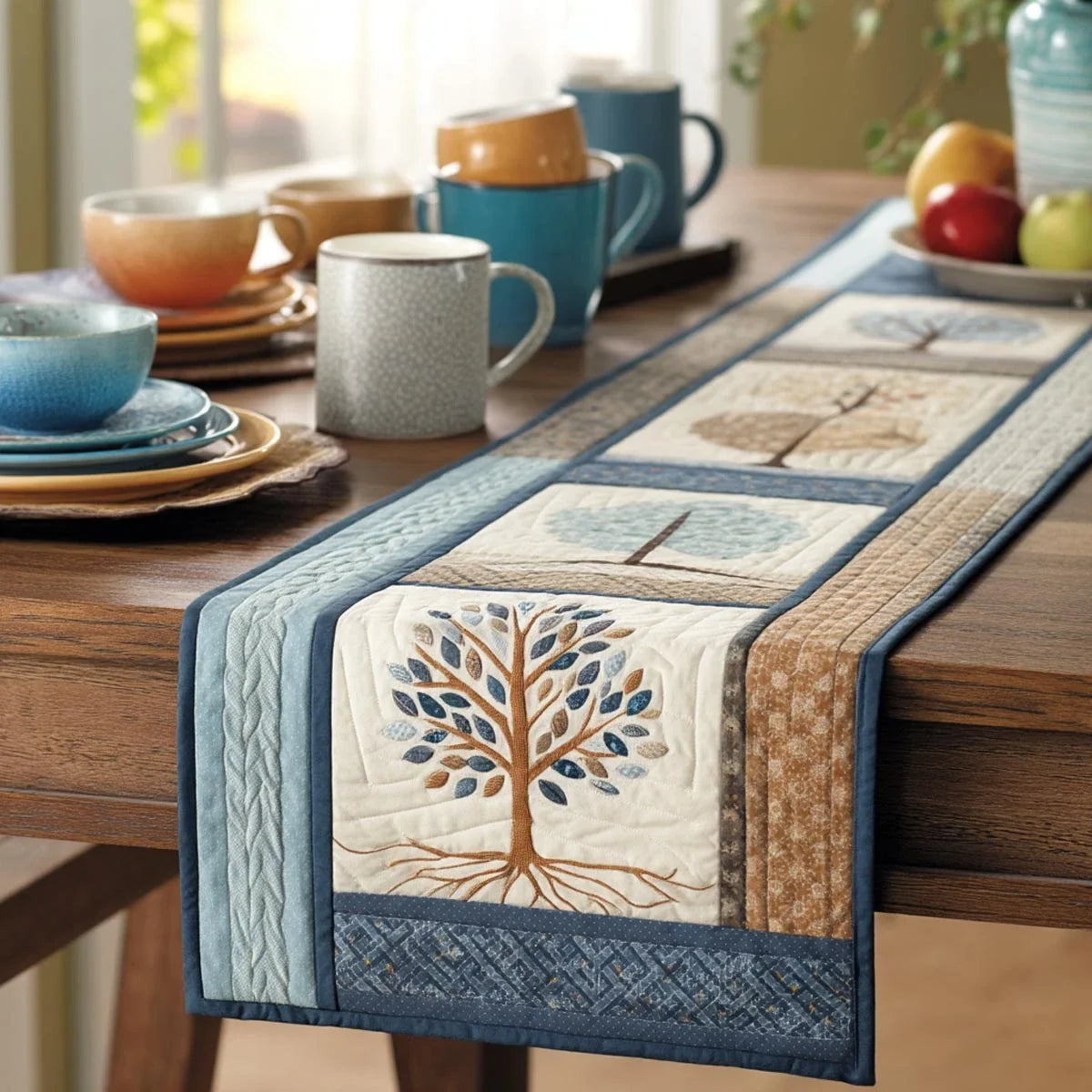 Life Connection Quilted Table Runner