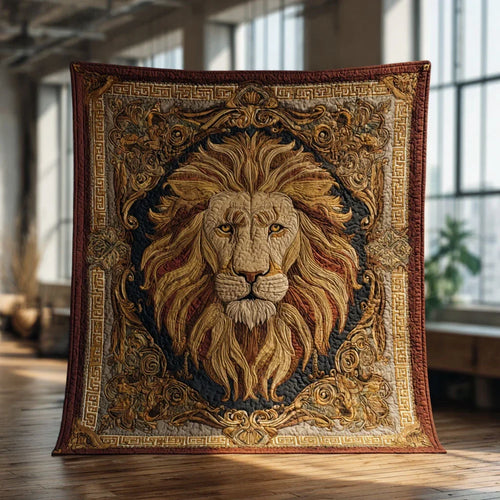 Lion Mane Quilt Blanket