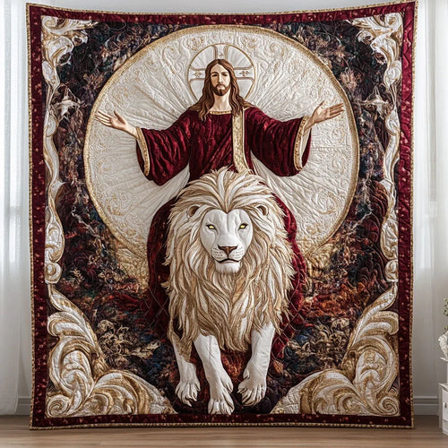 Lion Of Judah Quilt Blanket