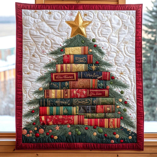 Literary Tree Magic Quilt Blanket