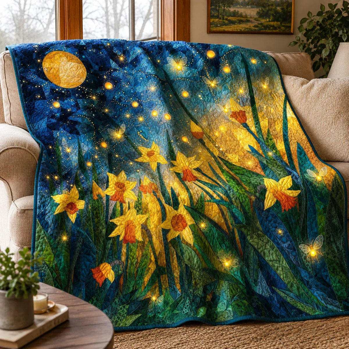 Little Lights Quilt Blanket - Quilted Blanket by Wild and Way