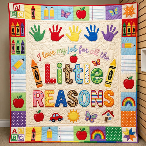 Little Reasons Quilt Blanket