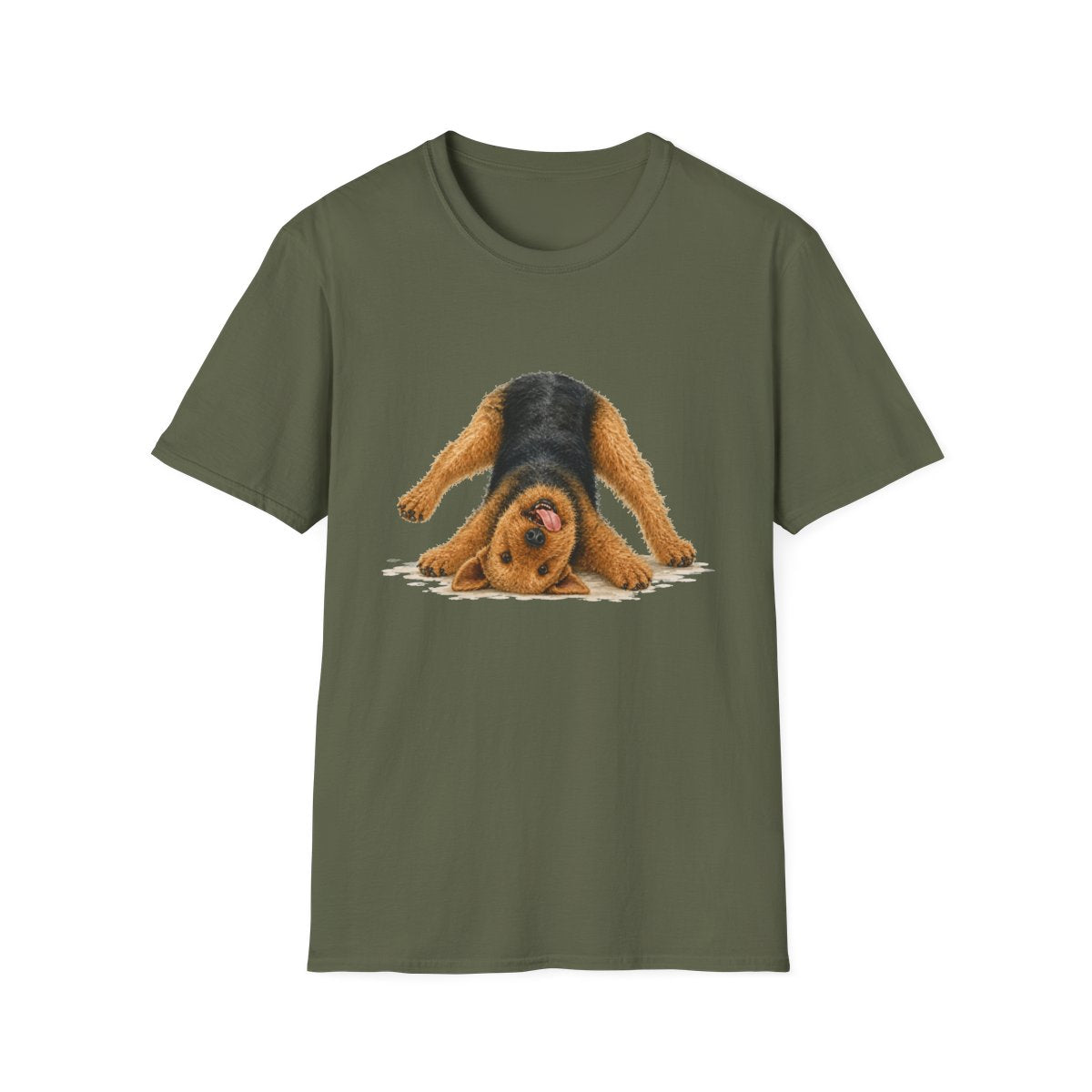 Living My Best Life Airedale Terrier Tee