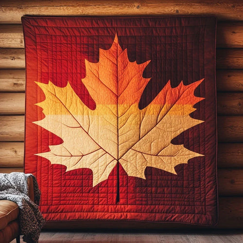 Lodge Leaf Quilt Blanket