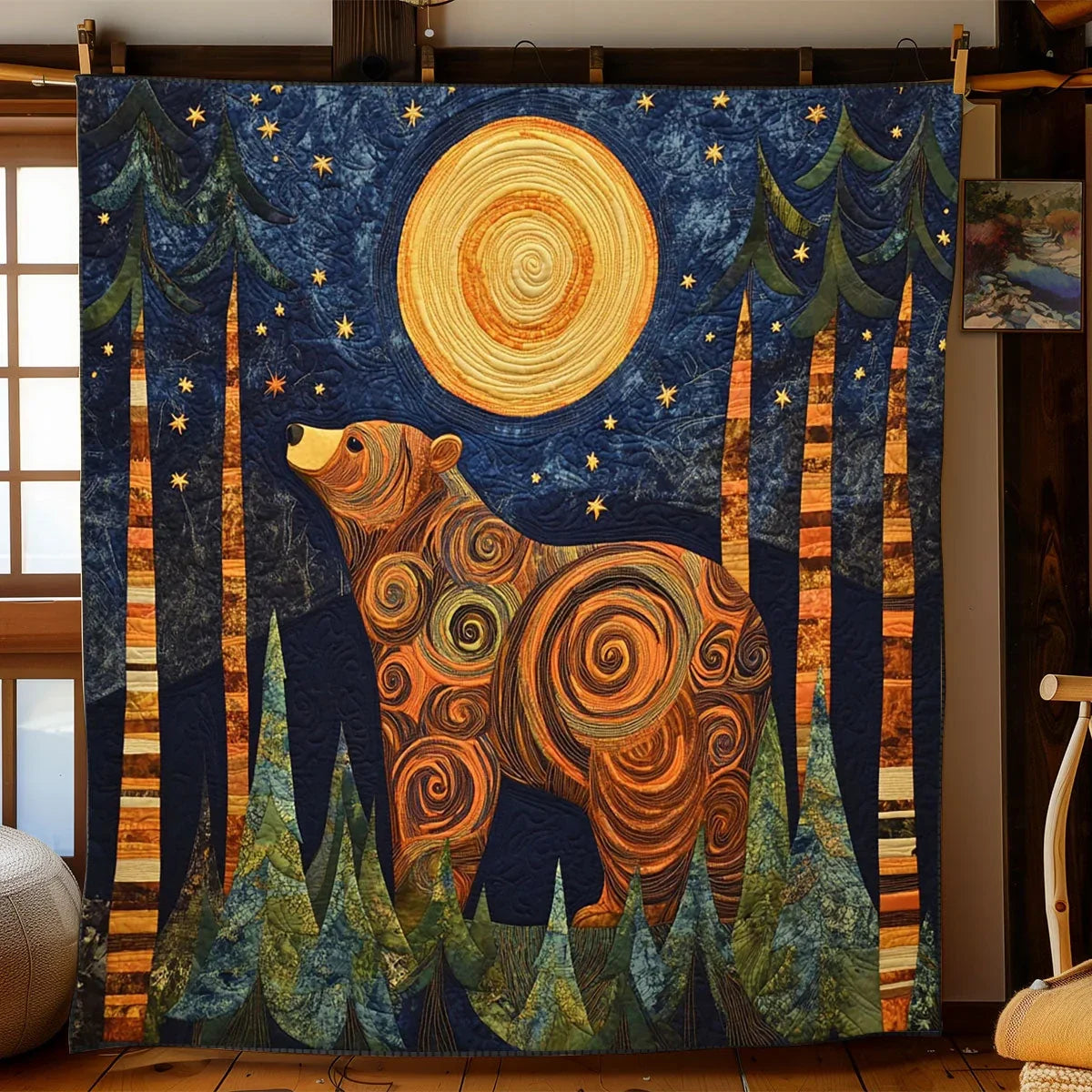 Lone Fawn Quilt Blanket