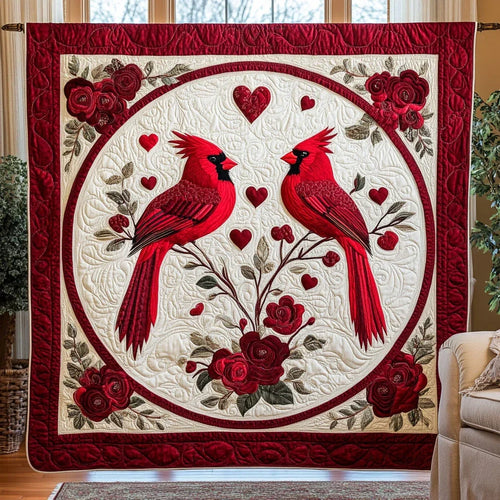 Love Perch Quilt Blanket