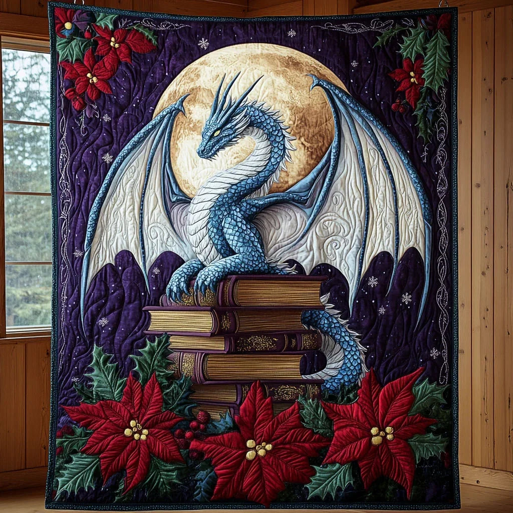 Lunar Breath Quilt Blanket