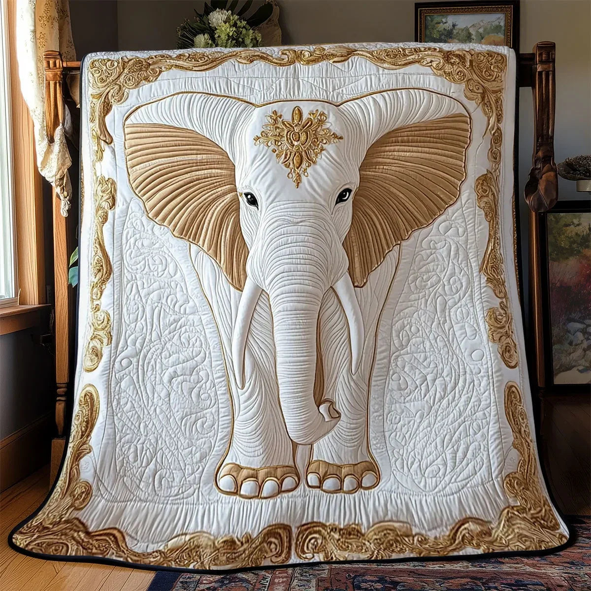 Elephant Quilt Blanket