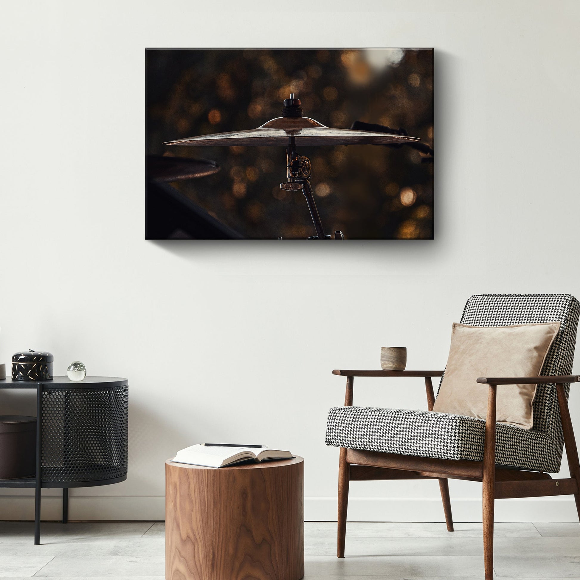 Cymbal Modern Canvas Wall Art