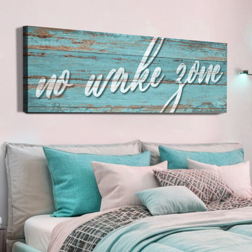 No Wake Zone Sign XIX