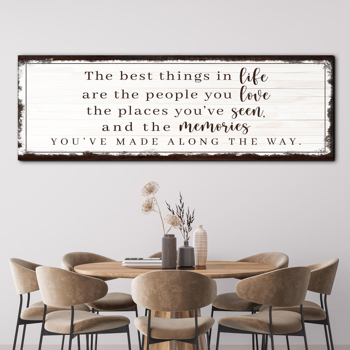 a great Things In Life Sign VII