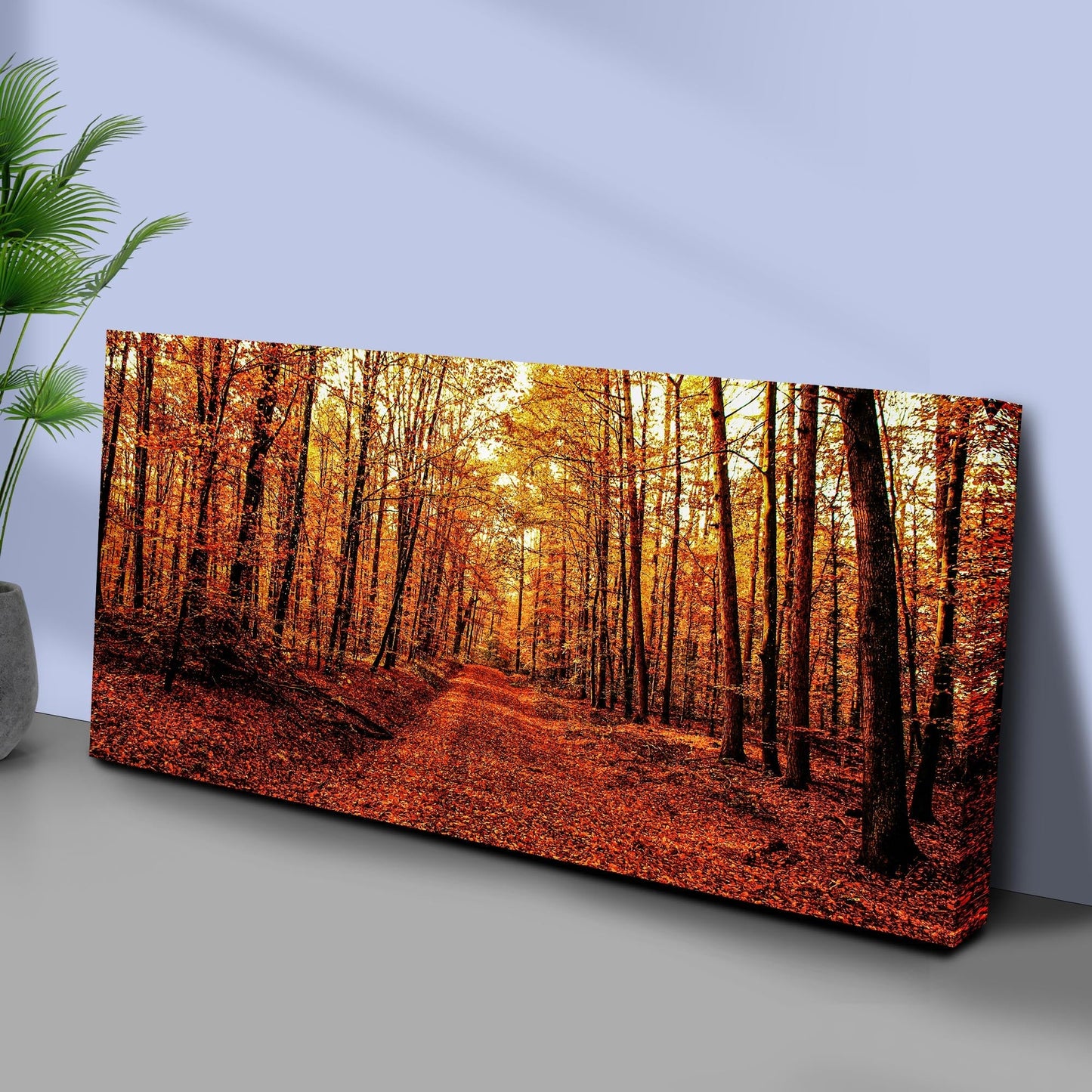 Autumn Tree Forest Canvas Wall Art