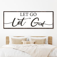 Let Go Let God Faith Sign III