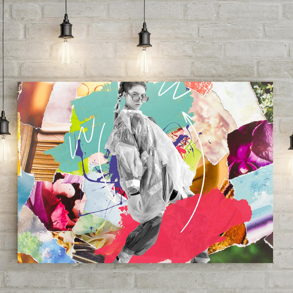 Decor Elements Magazine Fashion Cinema Canvas Wall Art