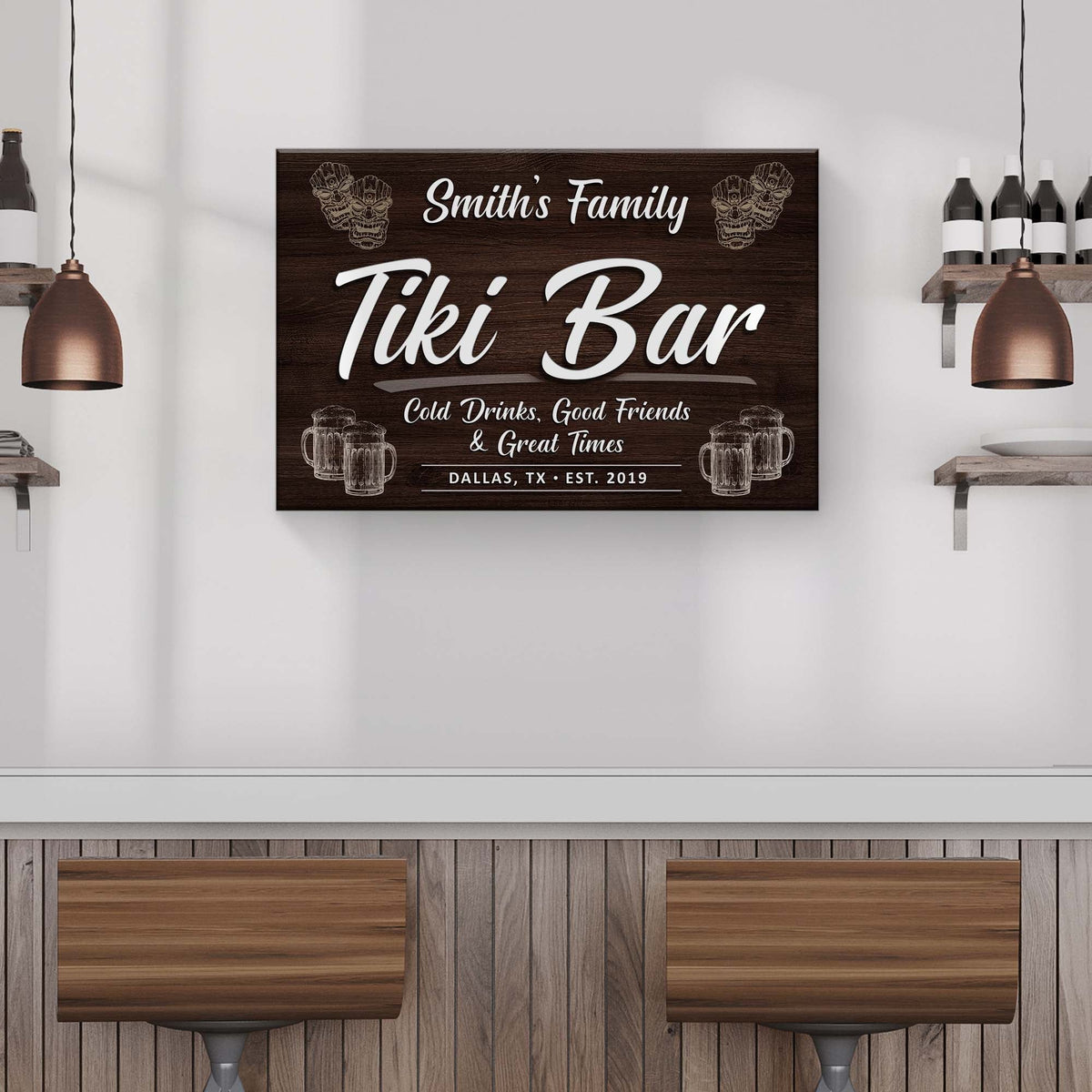 Tiki Bar Sign IV