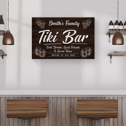Tiki Bar Sign IV