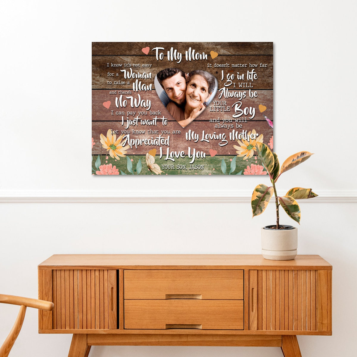 Mother's Day Sign Always My Loving Mother