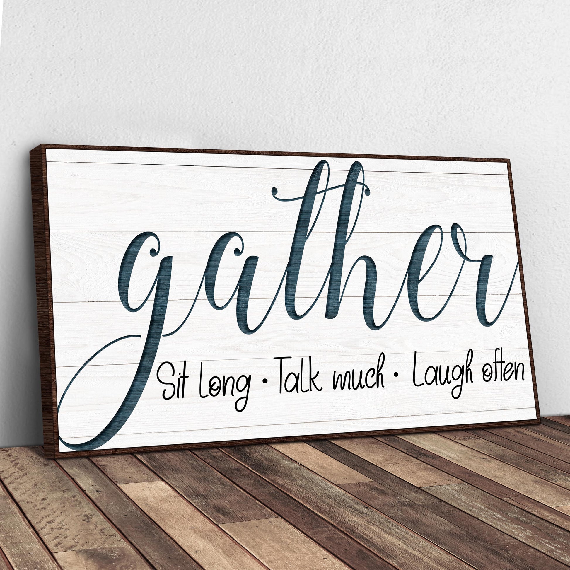 Gather Sign V - canvas