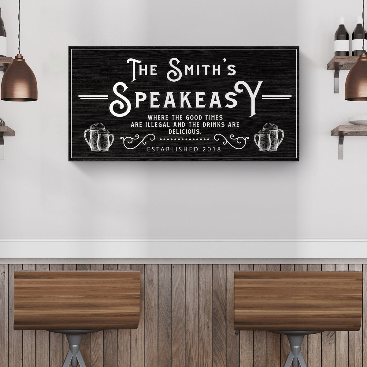 Speakeasy Sign