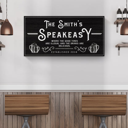 Speakeasy Sign