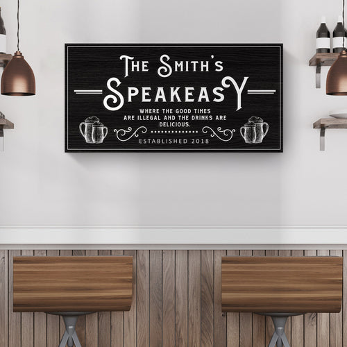 Speakeasy Sign