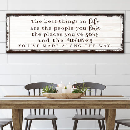 a great Things In Life Sign VII