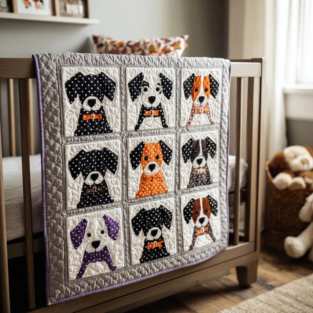Magic Puppy Quilt Blanket - Quilted Blanket by Wild and Way