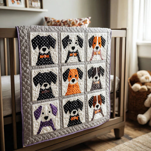 Magic Puppy Quilt Blanket - Quilted Blanket by Wild and Way