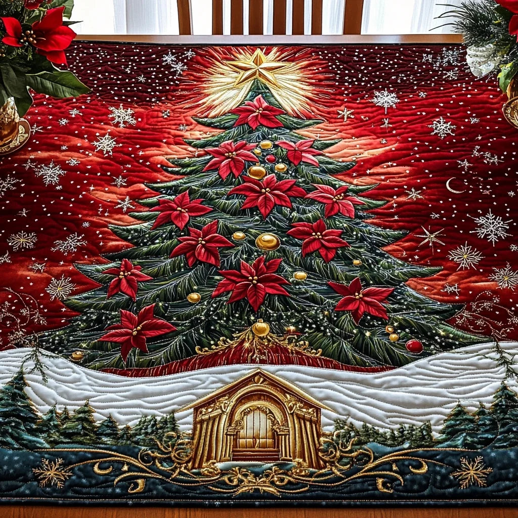 Magic Woods Quilted Table Topper