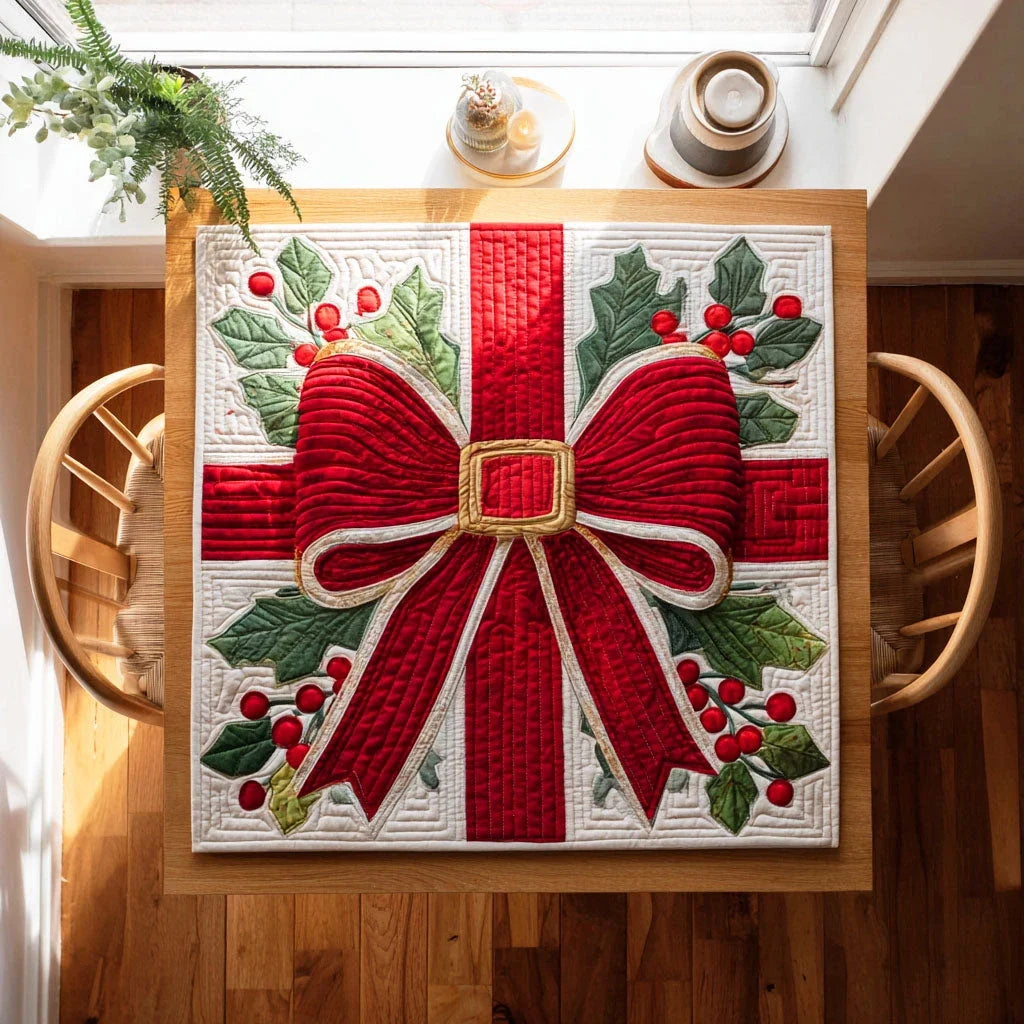Magical Moments Quilted Table Topper