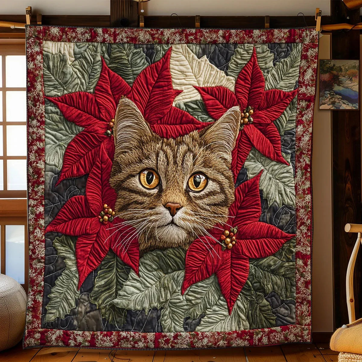 Maine Coon Spirit Quilt Blanket