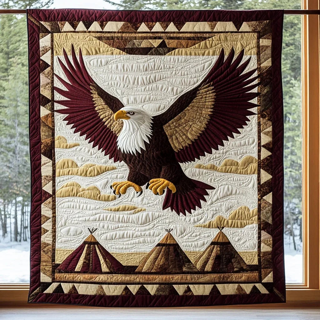 Majestic Flight Quilt Blanket