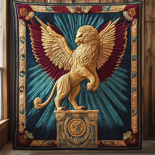 Majestic Griffin Quilt Blanket